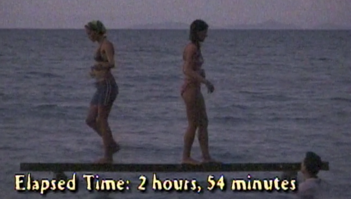 Colleen vs. Kelly for immunity. All screenshots via Amazon Prime Video.