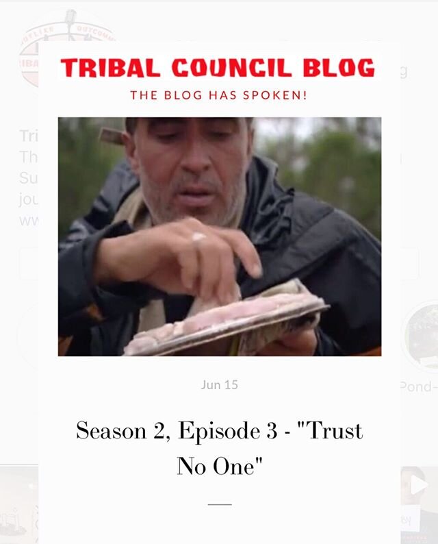 &ldquo;Since cooking the fish I think my stock has gone up.&rdquo; - Keith

Read more about Season 2, Episode 3 at tribalcouncilblog.com

Link in bio ☝️ #survivor #survivor2020 #oldschoolsurvivor #season2 #theaustralianoutback #bloghasspoken #tribeha