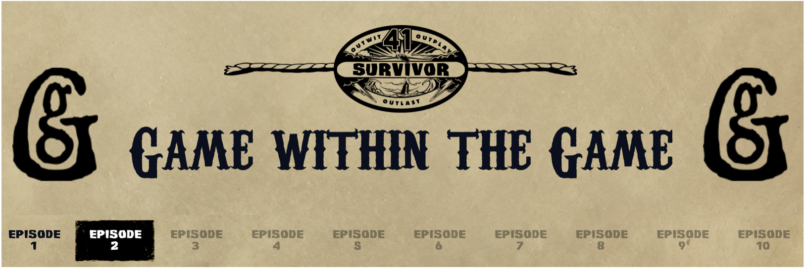 Ep. 1: Game Within the Game — Tribal Council Blog