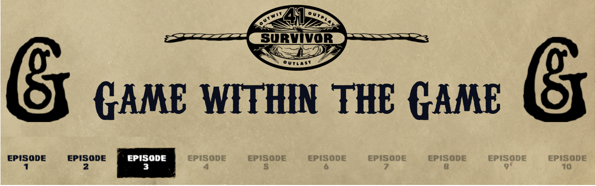Ep. 9: Game Within the Game — Tribal Council Blog