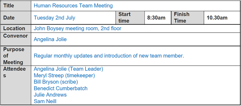 Essential Requirements for Effective Team Meetings — Integral