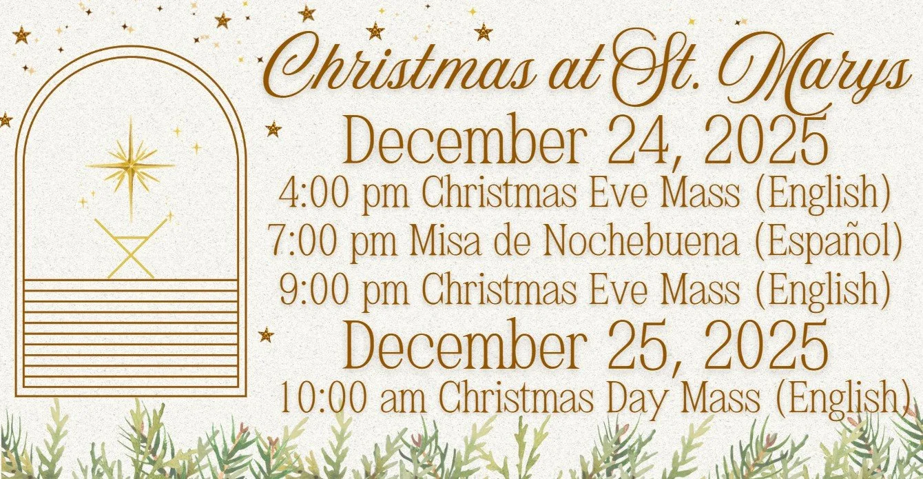 Christmas Mass Schedule for 2025