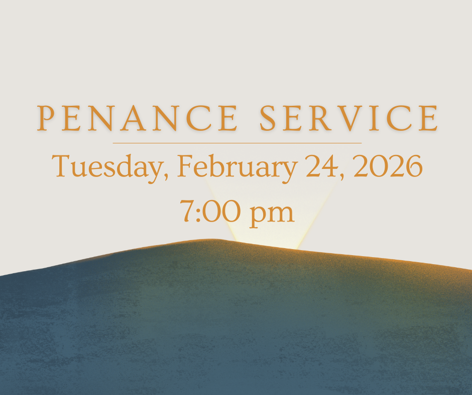 Lenten Penance Service 