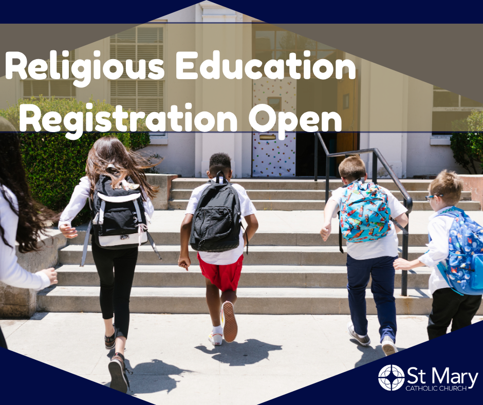 Registration Open for Religious Education