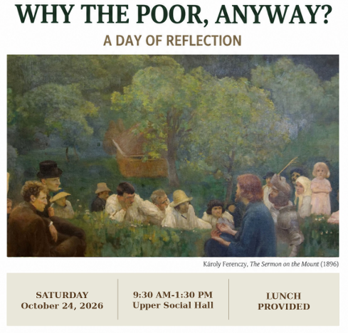 Why the Poor, Anyway?