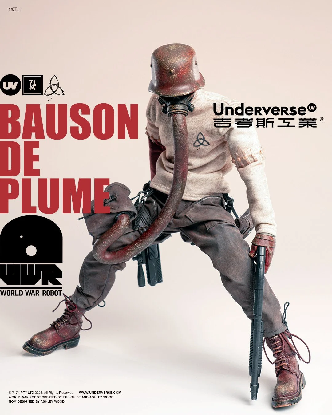 その他 Threea Underverse WWR2 BAUSON DE PLUME UV x GCORES WWR2 BAUSON DE PLUME Limited Edition Set — UNDERVERSE