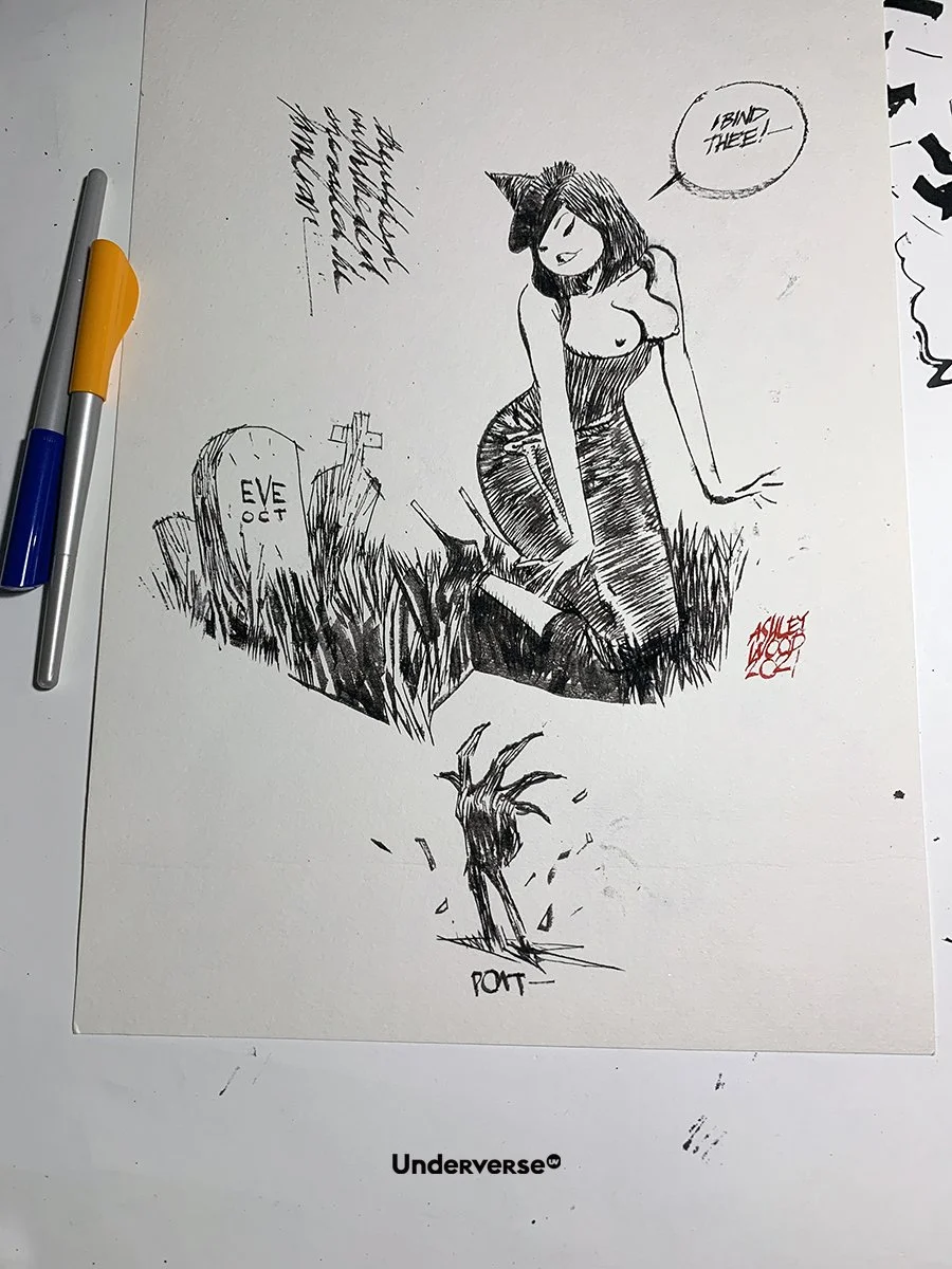 Halloween Eve the Witch