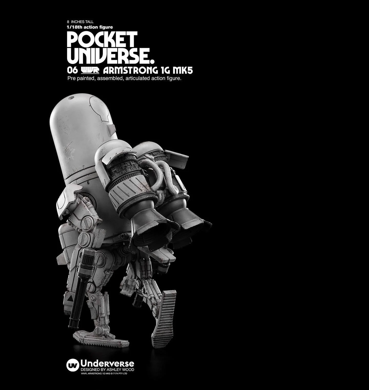 アンダーバース 1/18 POCKET UNIVERSE WWR Tracker POCKET UNIVERSE 1/18 NOM — UNDERVERSE