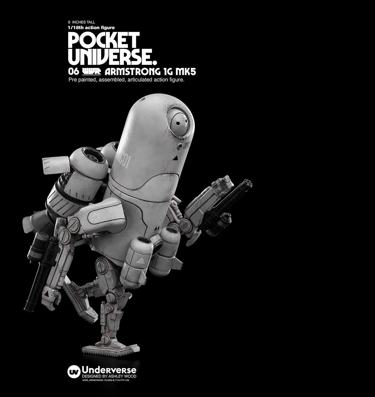 アンダーバース 1/18 POCKET UNIVERSE WWR Tracker POCKET UNIVERSE | WWR ARMSTRONG 1G MK5 — UNDERVERSE
