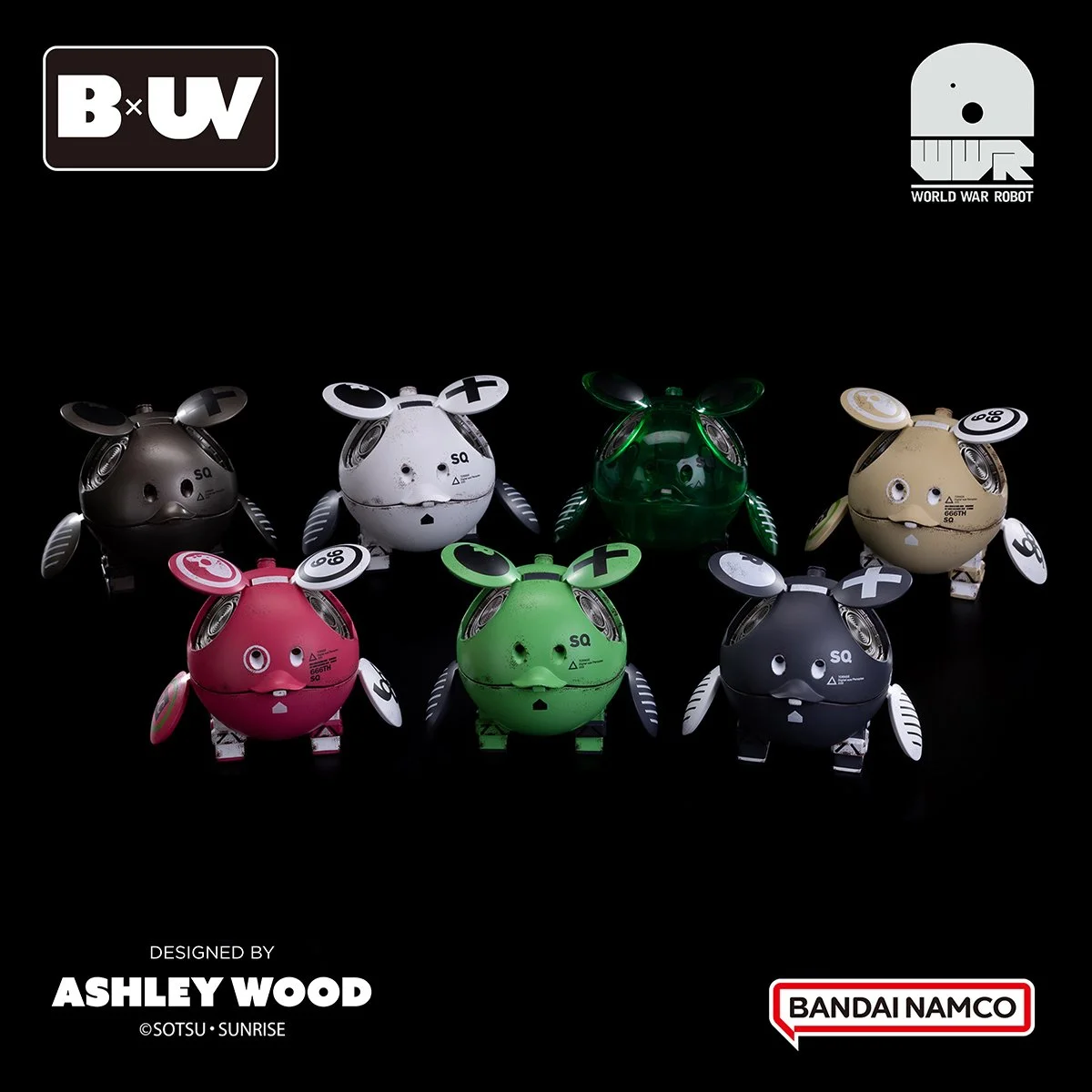 PRE-ORDERS UP! MOBILE SUIT GUNDAM HARO × WORLD WAR ROBOT SQUARE a.k.a. SQUARO