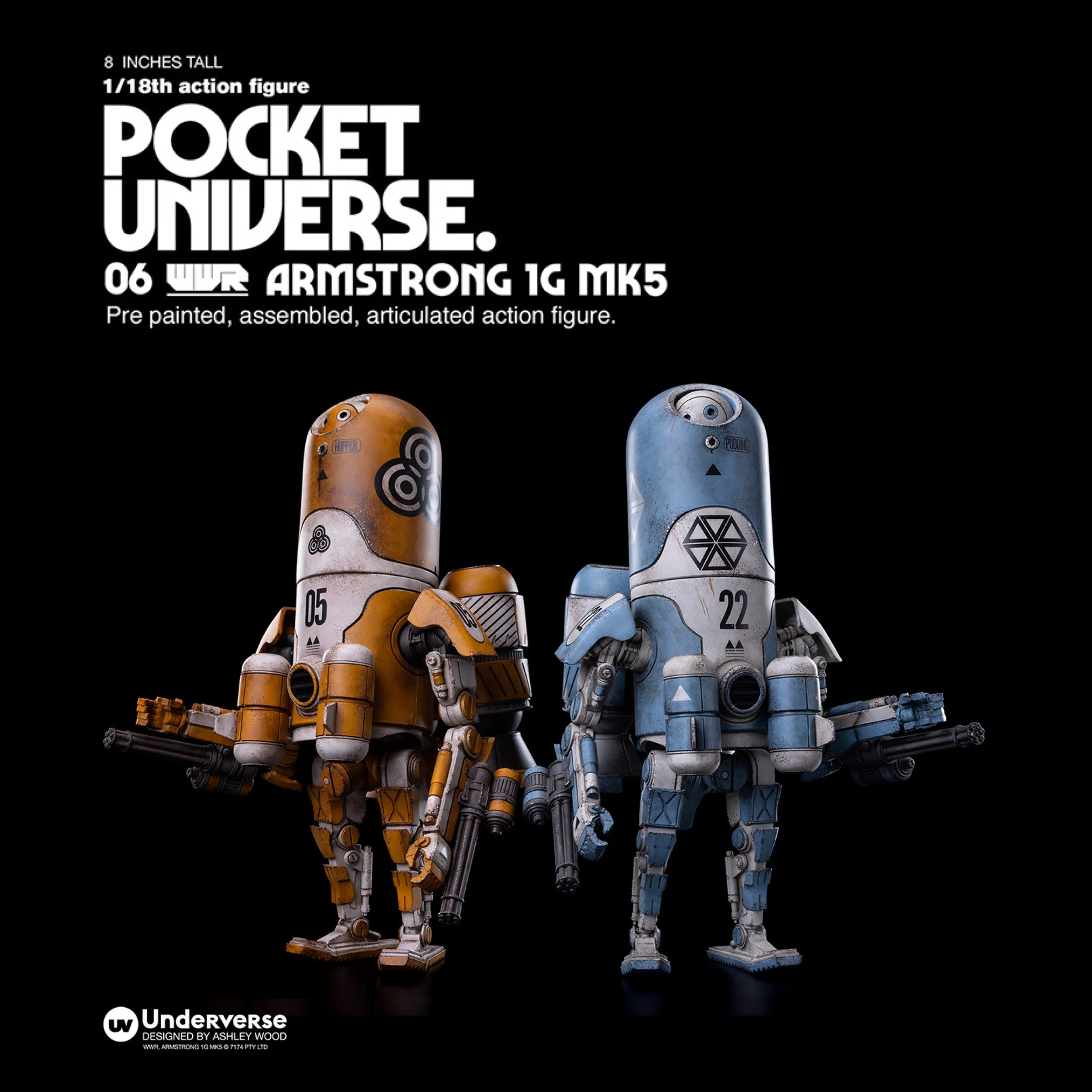 Pocket Universe | WWR Armstrong 1G MK5 Pre-orders! 
