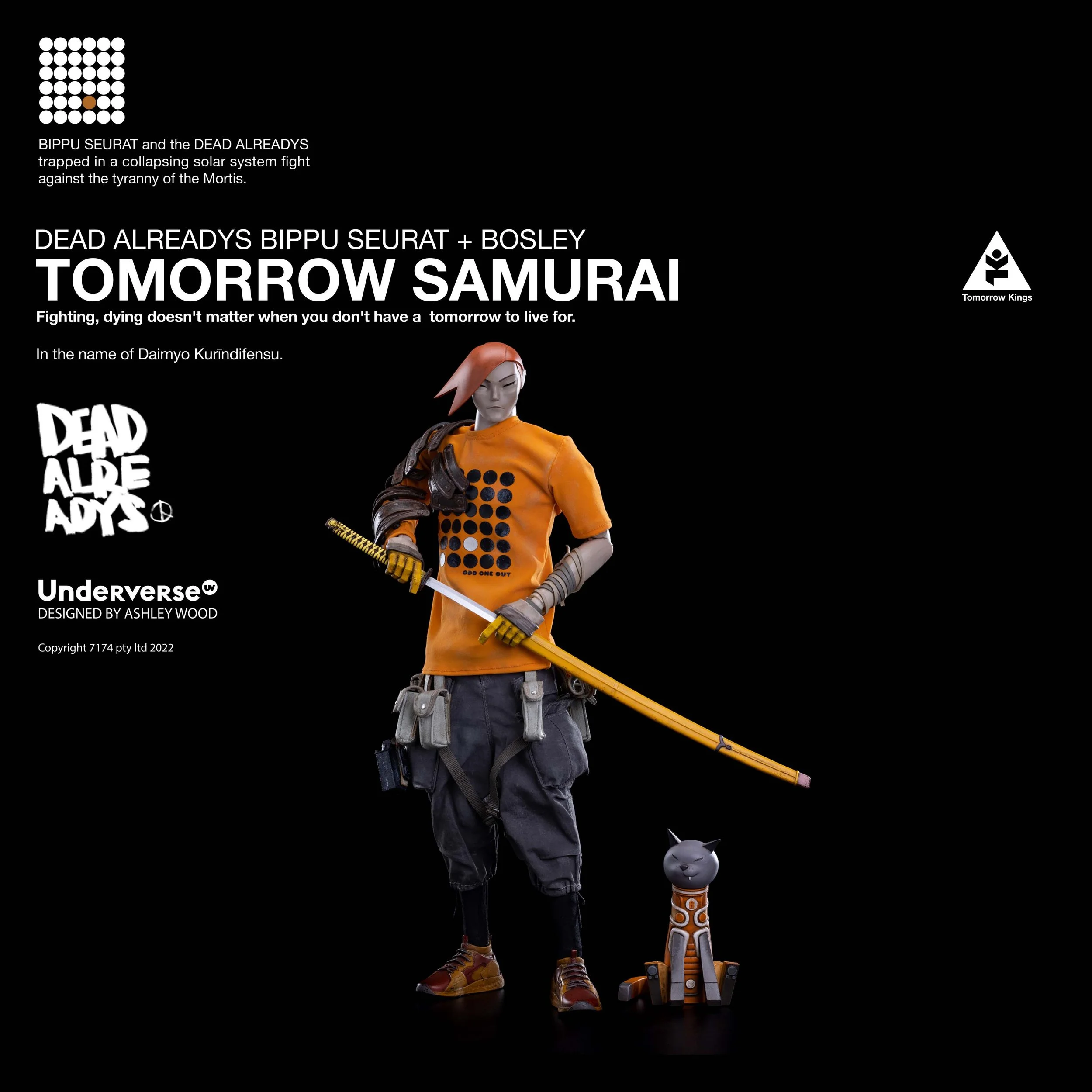 Tomorrow Samurai BIPPU SERUAT and SPIRIT GUIDE BOSLEY Pre-orders are now available at Underverse.com!&nbsp;