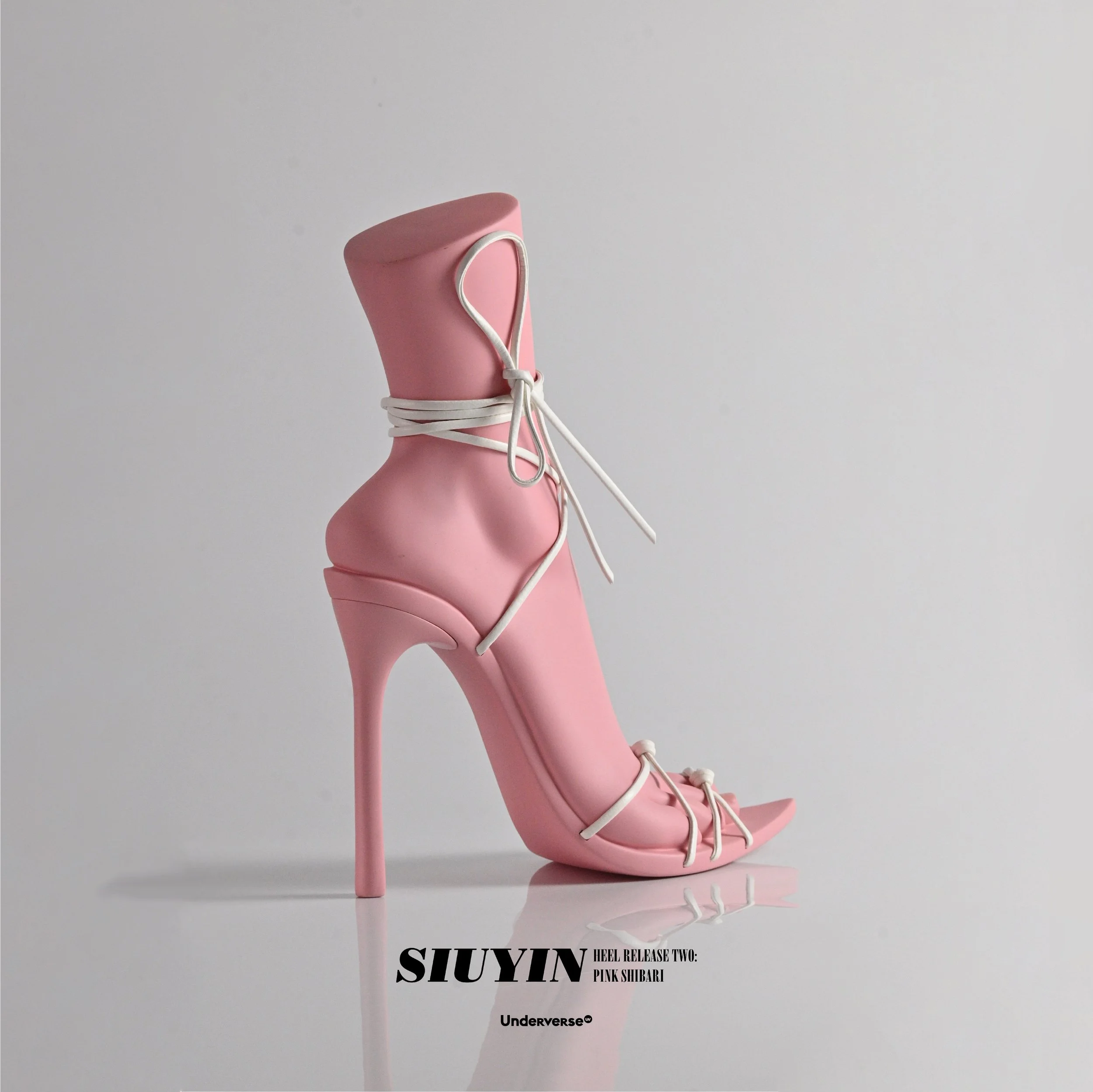 Siuyin’s Heel Release Two: White Shibari and Pink Shibari Limited Edition are now available