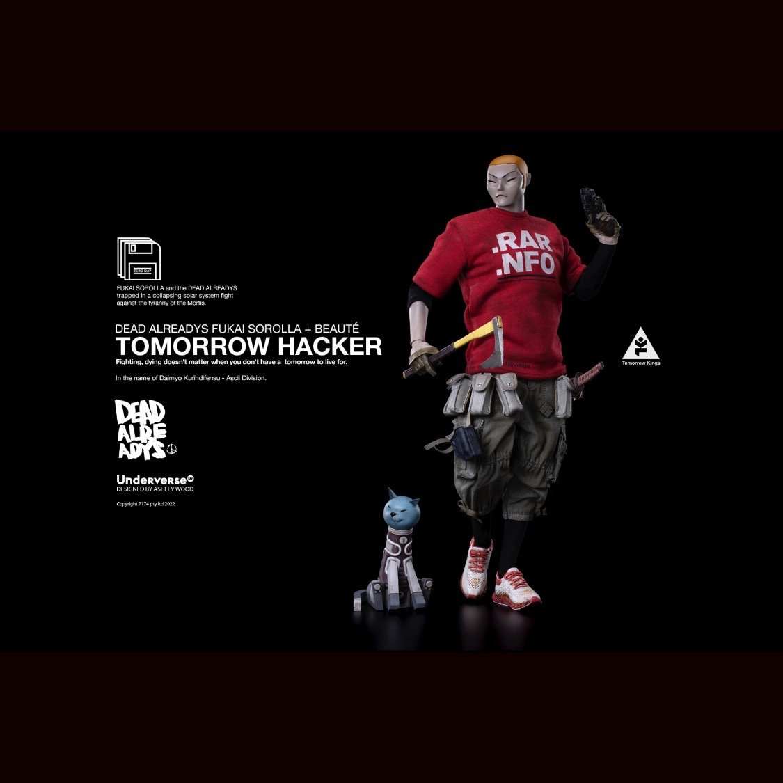 Underverse CANVAS TK TOMORROW KINGS 1/6 Scale Action Figure