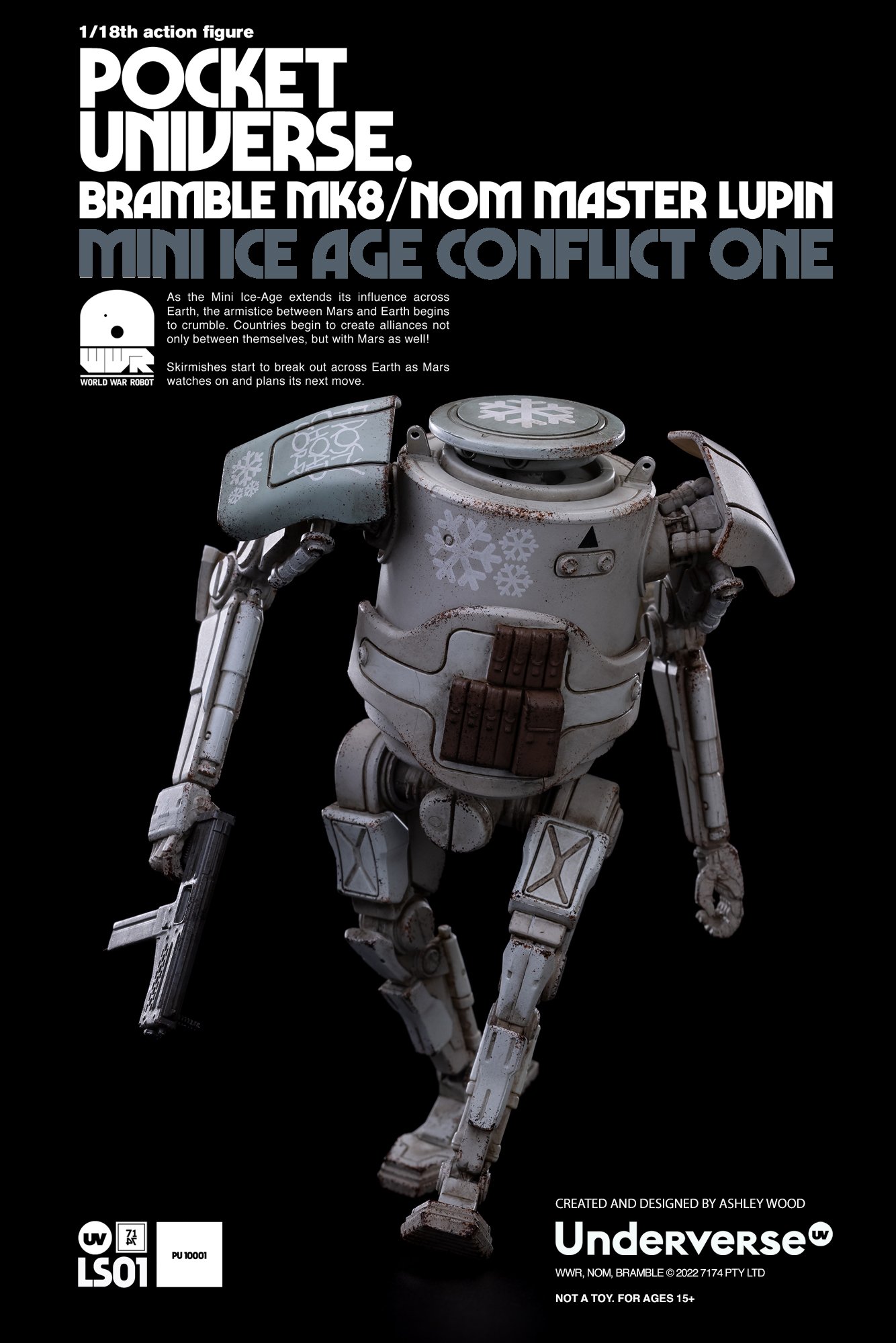 BRAMBLE MK8/ NOM MASTER LUPIN MINI ICE AGE CONFLICT ONE BRAMBLE MK8/ NOM MASTER LUPIN MINI ICE AGE CONFLICT ONE