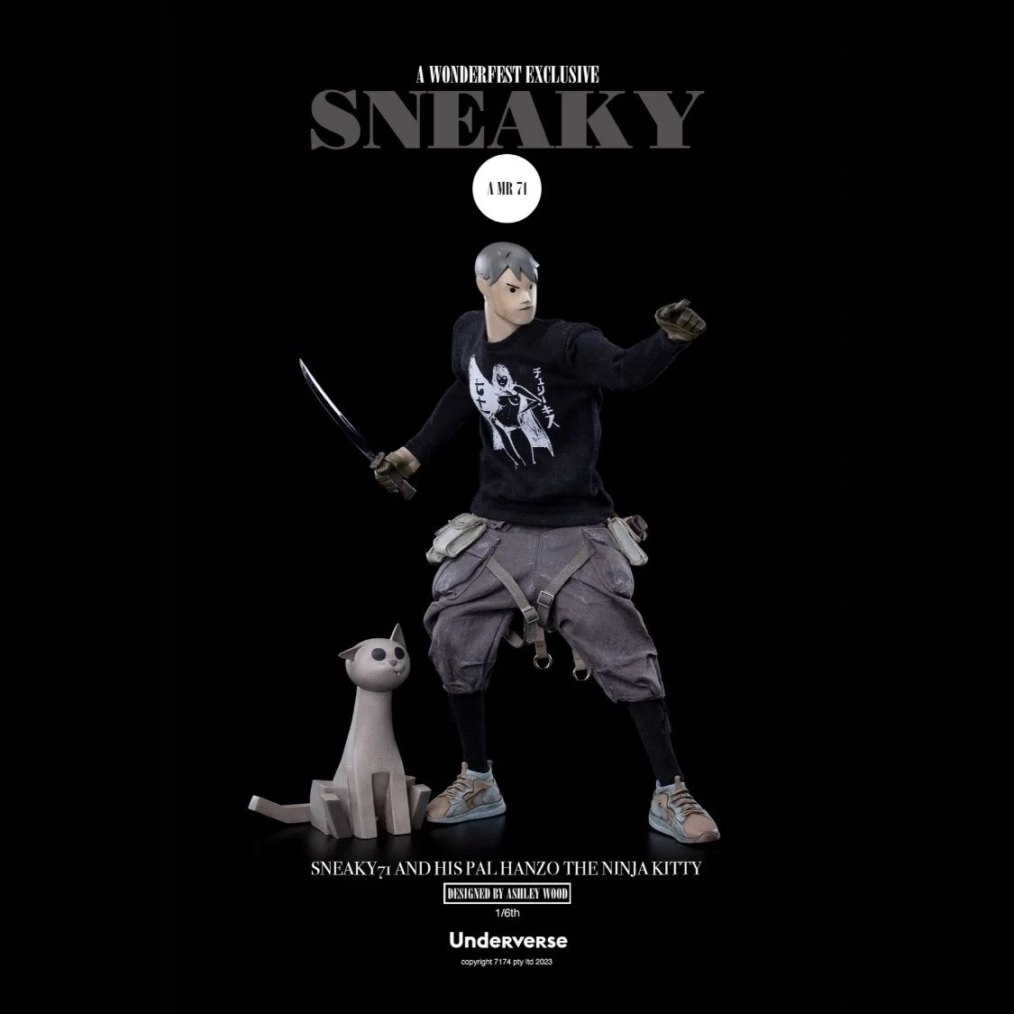 WF WINTER 2023: SNEAKY 71 AND HIS PAL HANZO THE NINJA KITTY