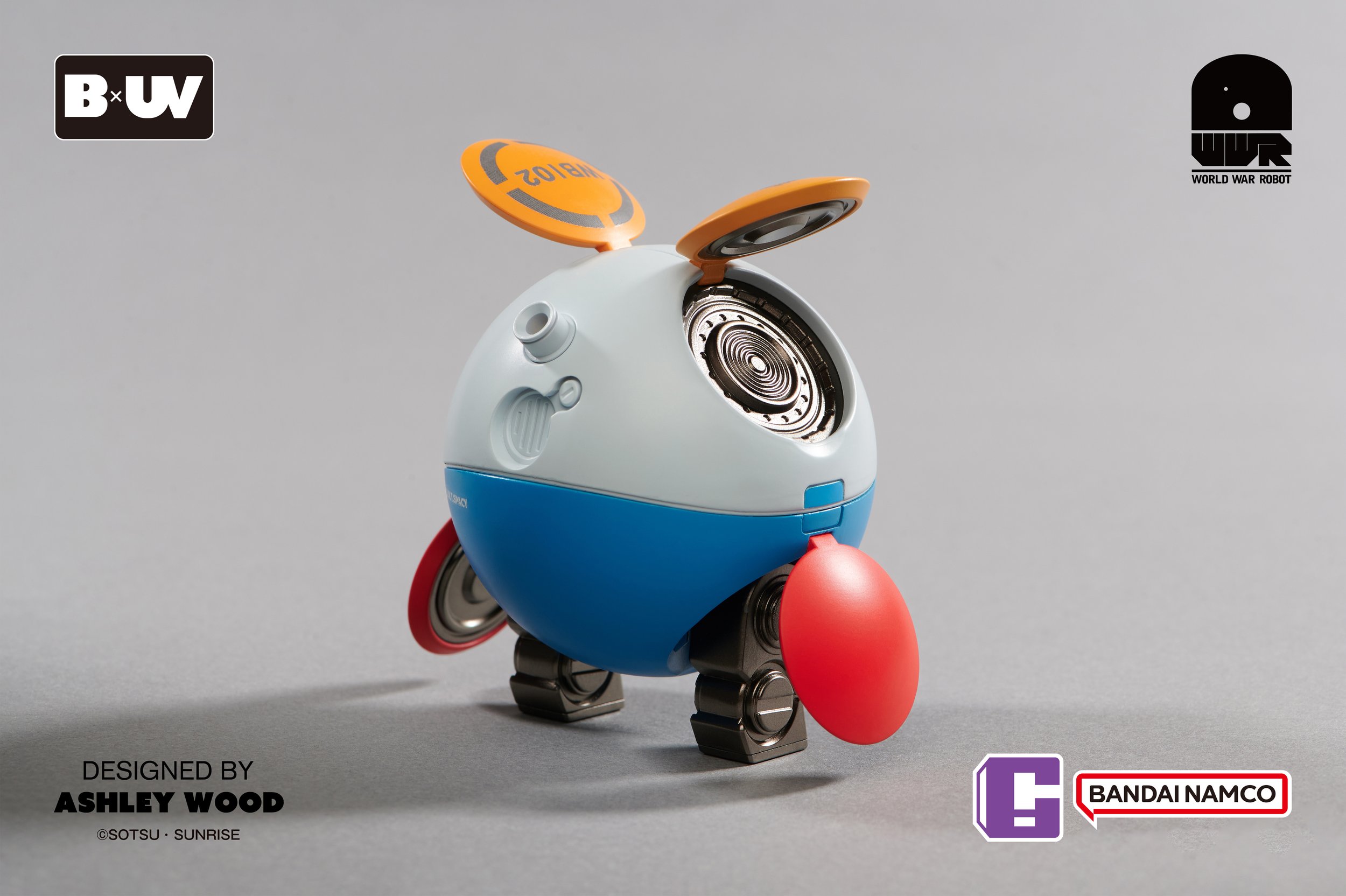 MOBILE SUIT GUNDAM HARO × WORLD WAR ROBOT SQUARE a.k.a. SQUARO 