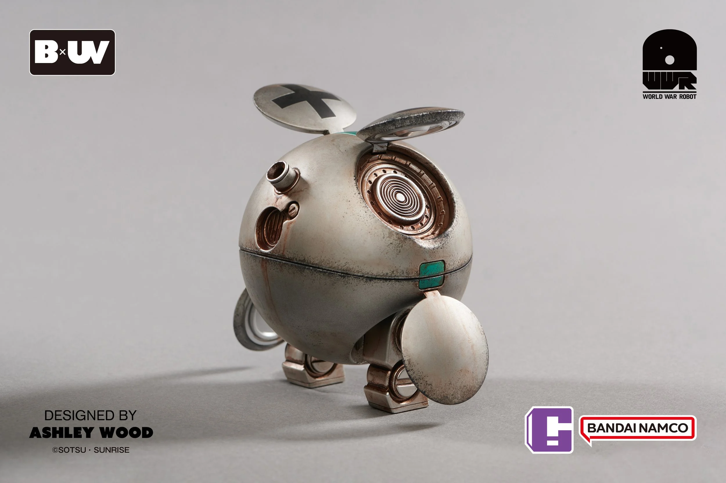 MOBILE SUIT GUNDAM HARO × WORLD WAR ROBOT SQUARE a.k.a. SQUARO 