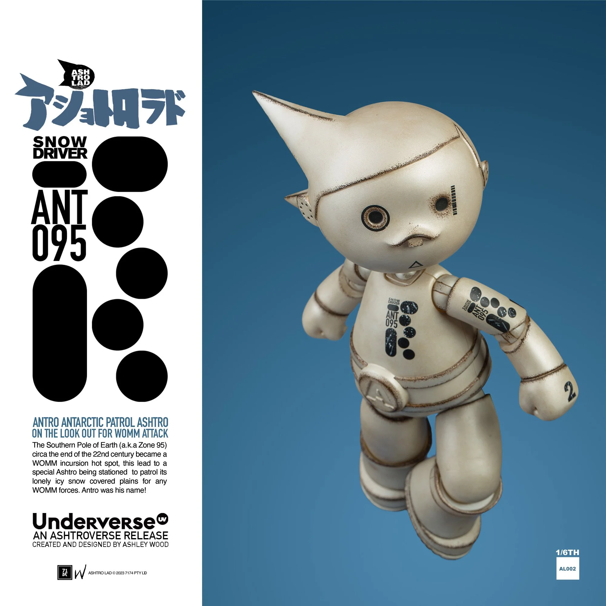 ANTARCTIC PATROL ASHTRO LAD LIMITED TIMED PRE-ORDER STARTING SEPT 13th!