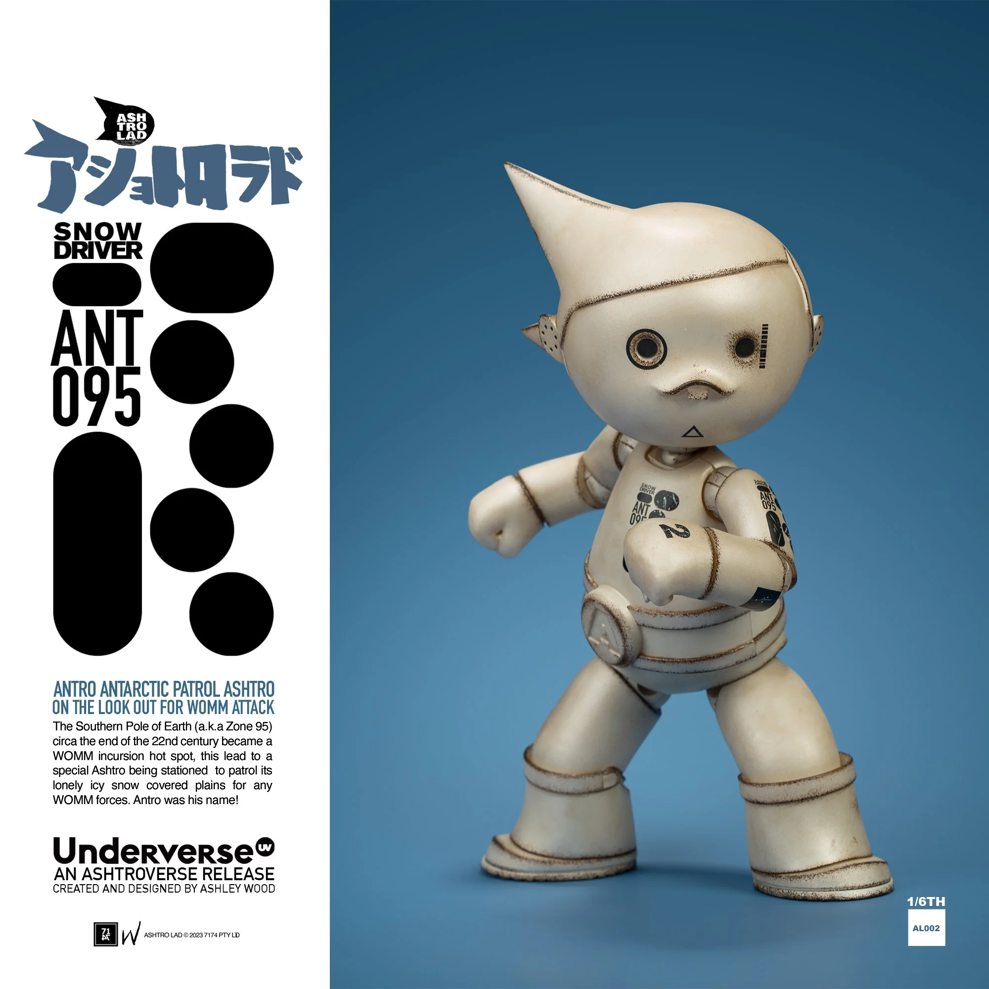 ANTRO ANTARCTIC PATROL ASHTRO LAD — UNDERVERSE