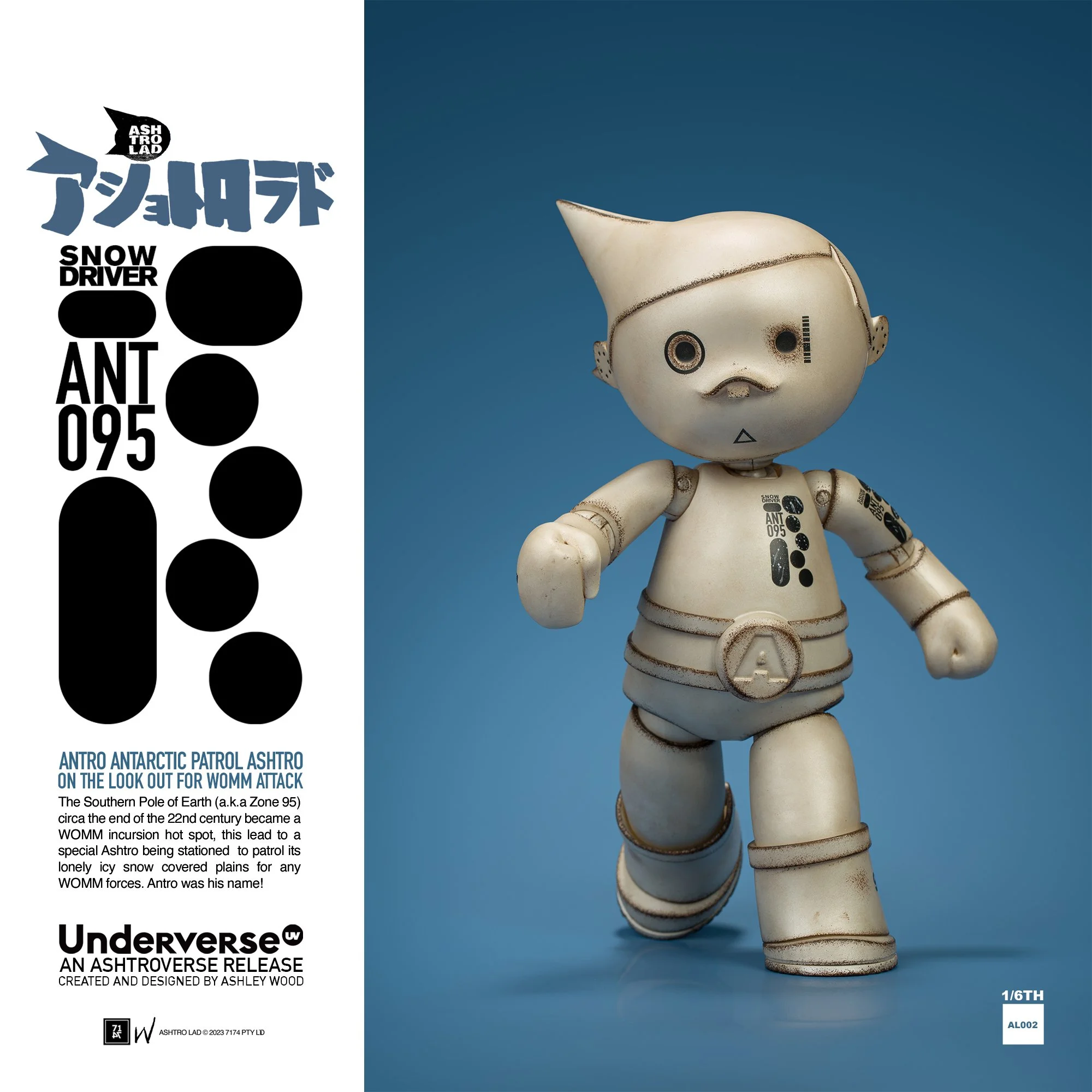 ANTRO ANTARCTIC PATROL ASHTRO LAD — UNDERVERSE