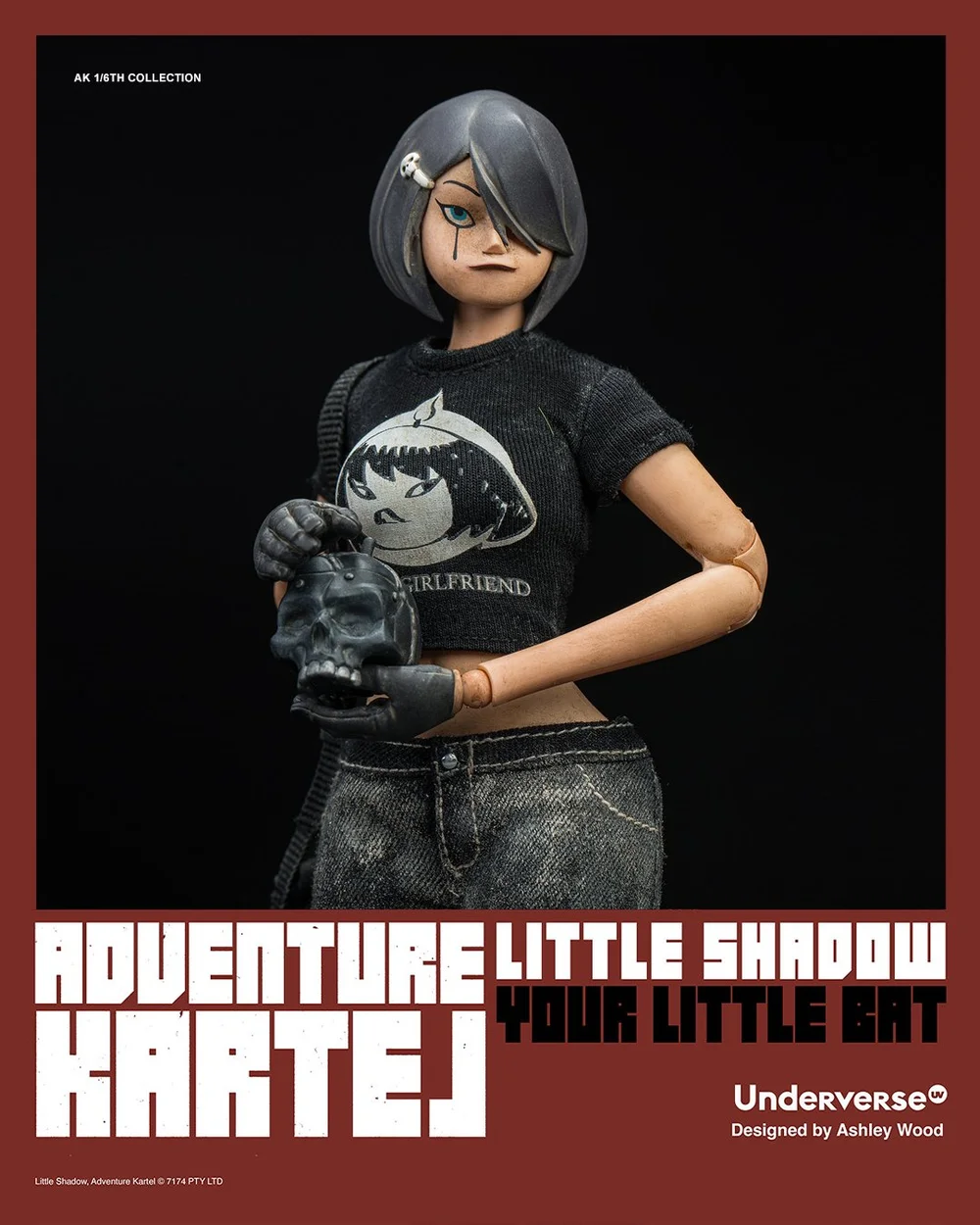 Underverse 白　DOM DOM 限定　新品　threea 1/6 Underverse 白 DOM DOM 限定 新品 threea 1/6 BISU BISU BLANC