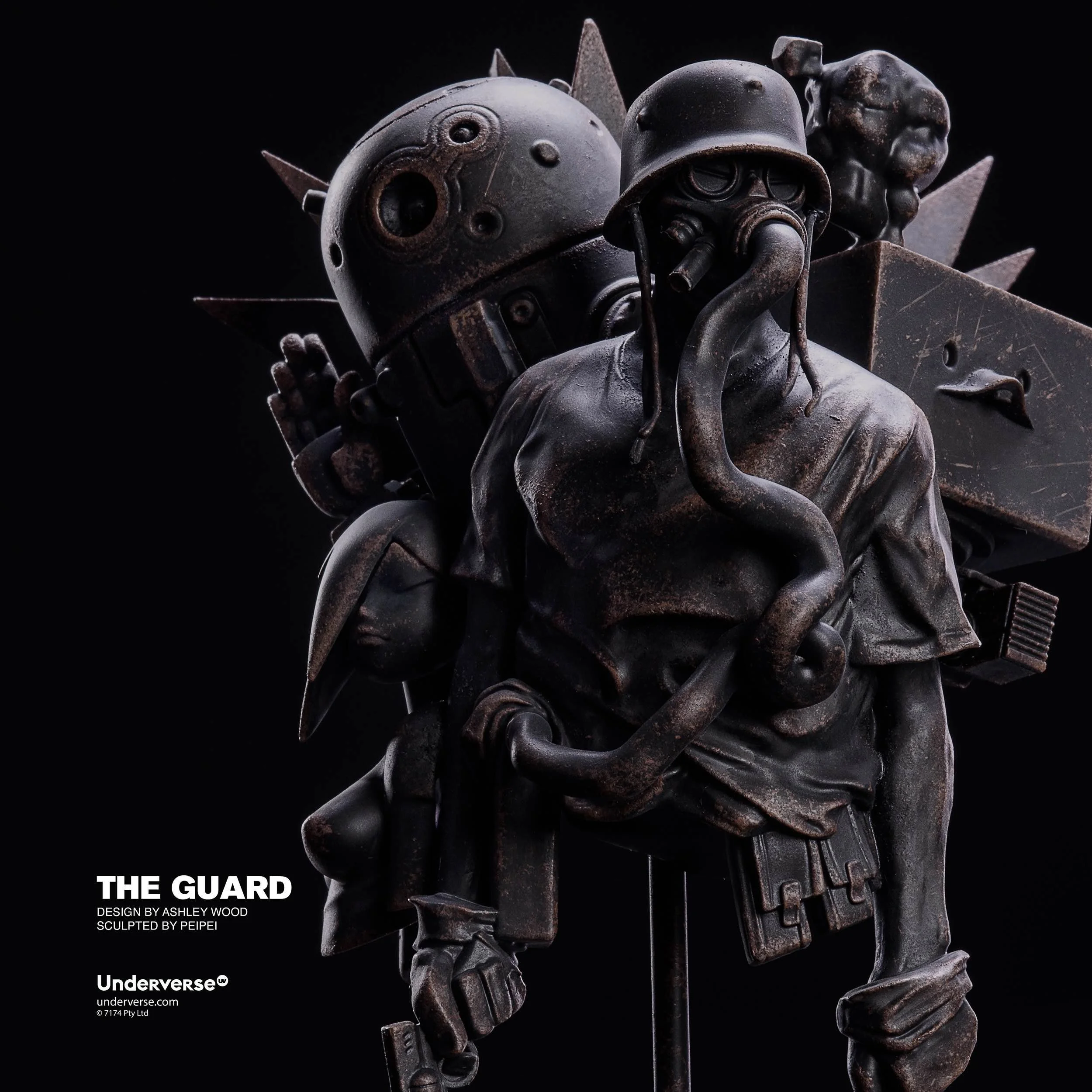 Ashley Wood’s THE GUARD Resin Collectible Statue