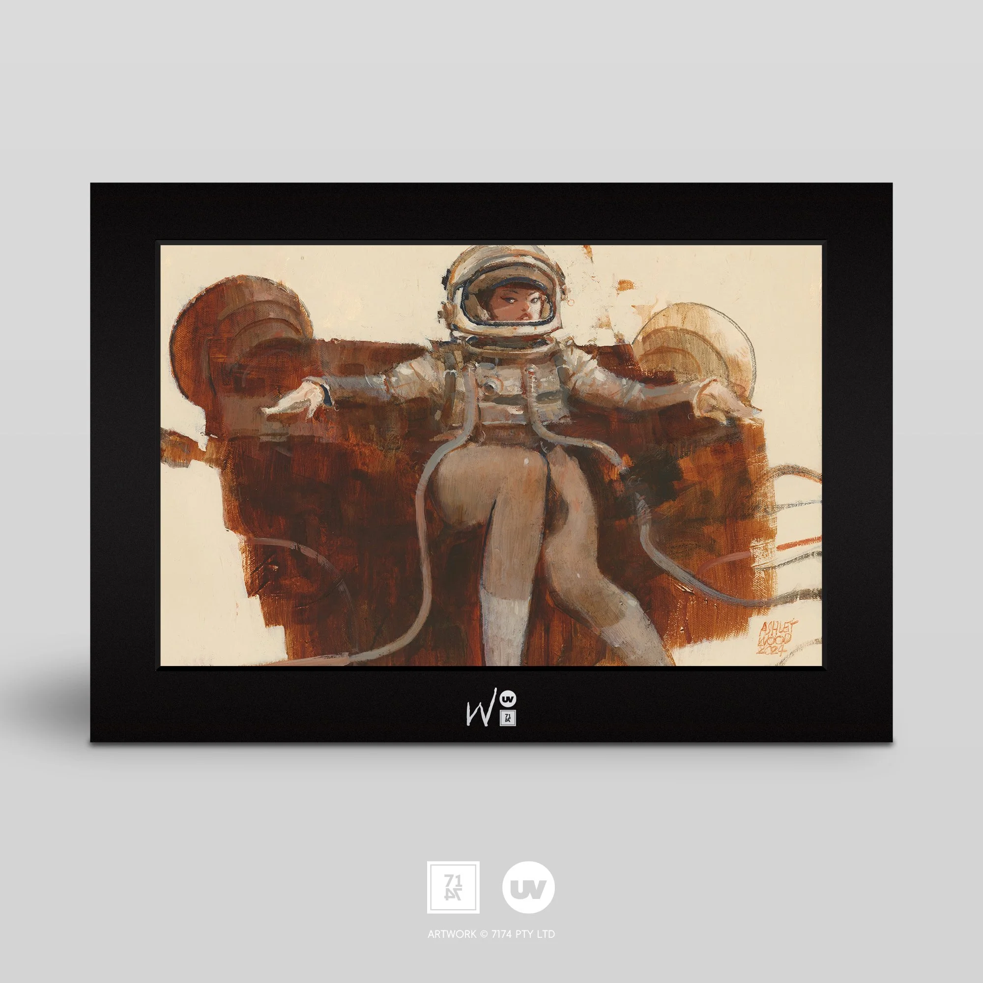 UV PUBLISHING: Limited Edition Ashley Wood's WF Artbook, Prints
