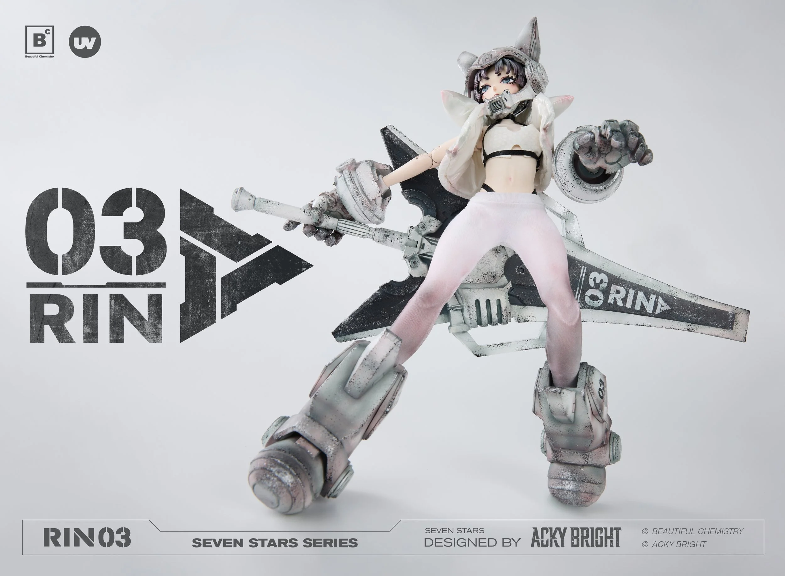 Gemstones 凛 BC x ACKY BRIGHT No.03 RIN Pre-orders available at UVBC.com