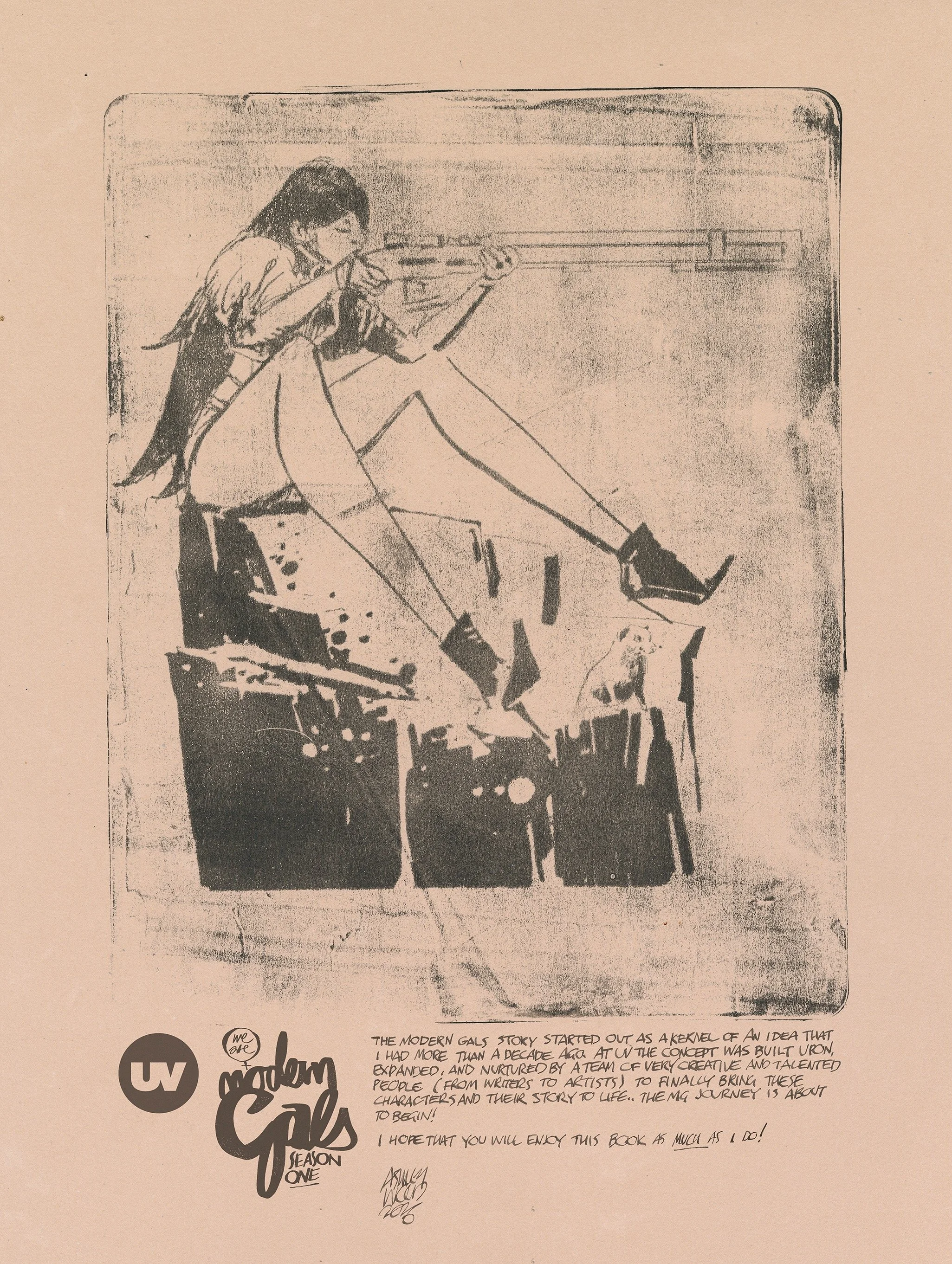 MODERN GALS: AN INTRODUCTION ARTBOOK KICKSTARTER