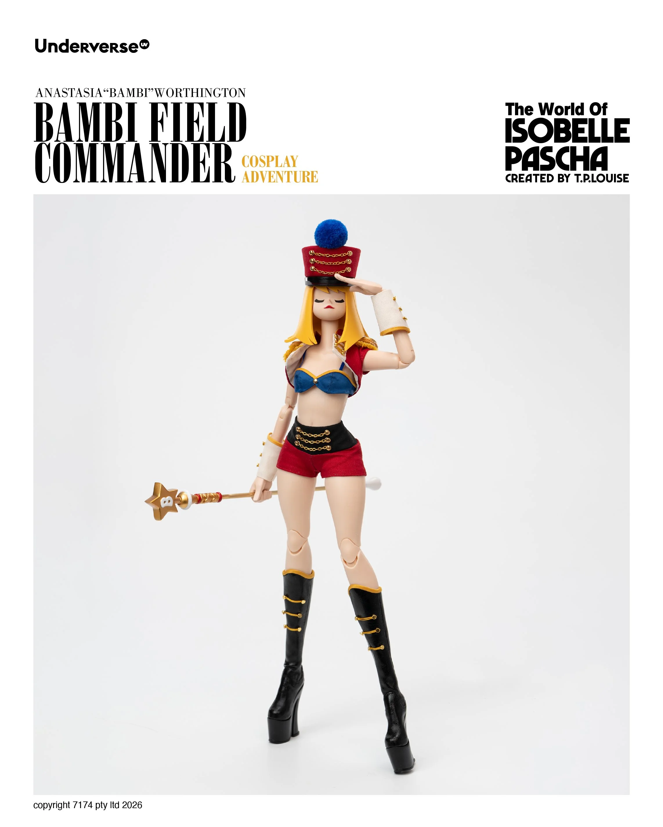FIELD COMMANDER BAMBI IS NOW AVAILABLE FOR PRE-ORDER AT UNDERVERSE.COM!