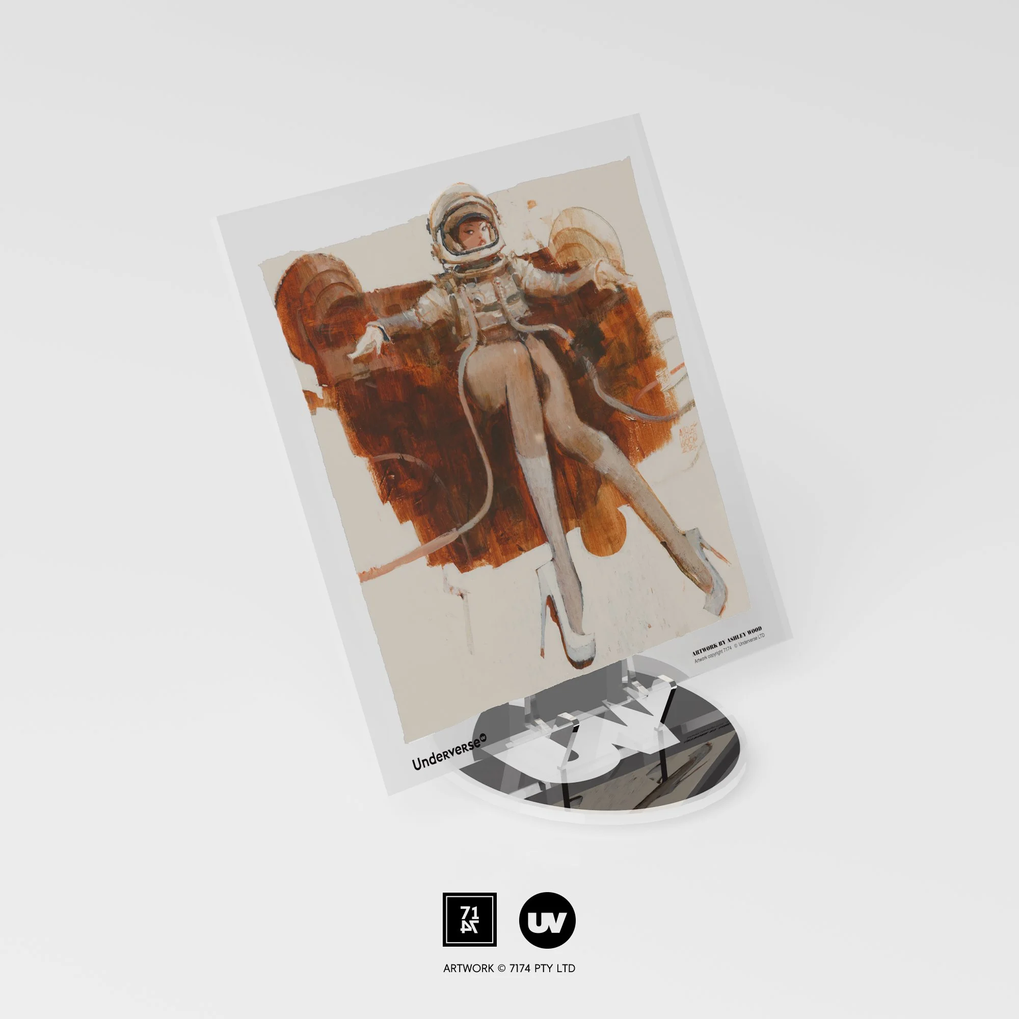 Ashley Wood's EYECATCHER ACRYLIC ART PANEL — UNDERVERSE