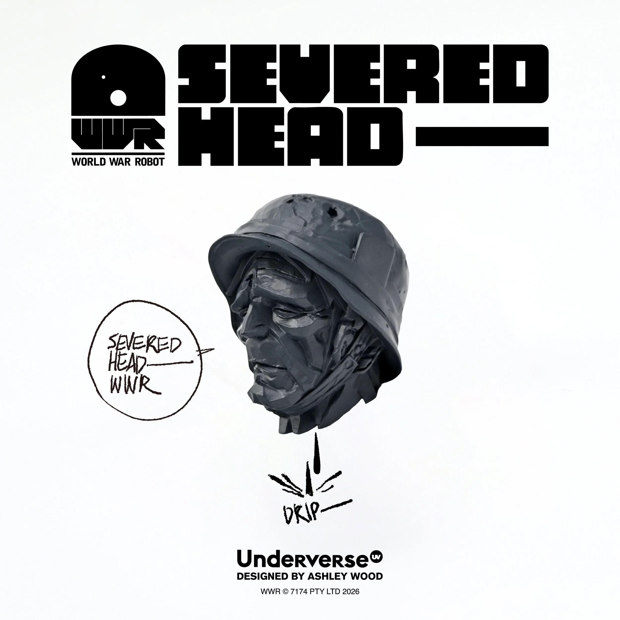 WWR SEVERED GRUNT HEAD Limited Edition