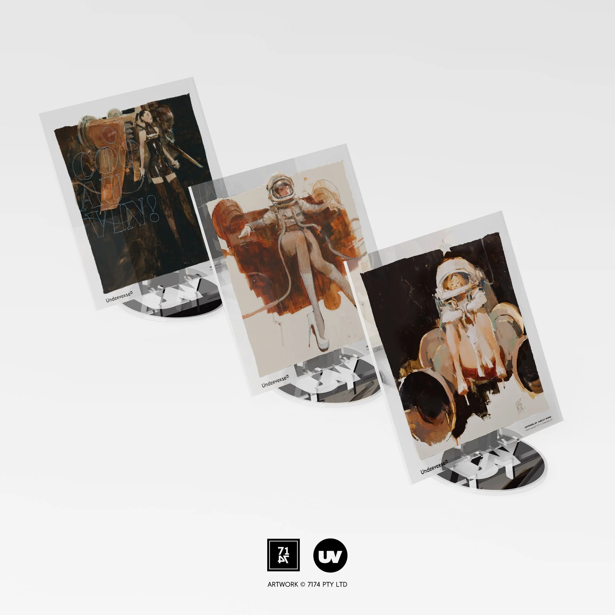 Ashley Wood’s EYECATCHER ACRYLIC ART PANEL