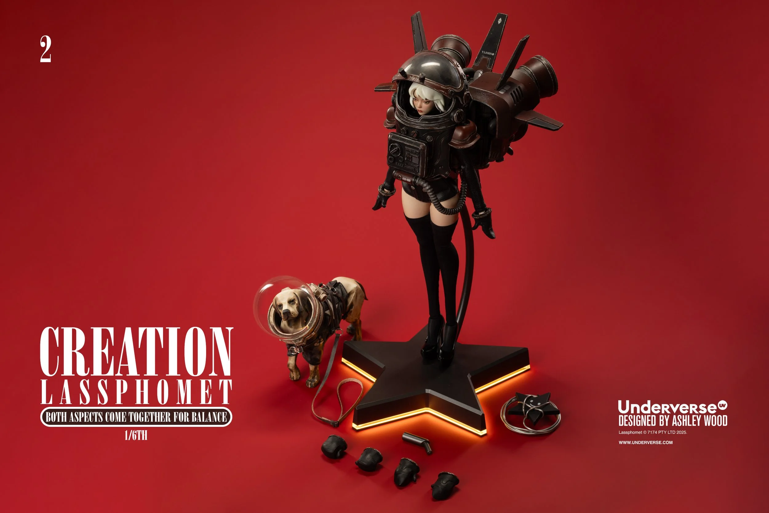 CREATION LASSPHOMET and MATHESON Limited Edition — UNDERVERSE