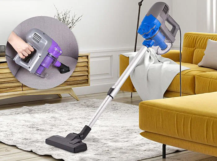 Simply Brands — 600W MultiCyclone Handheld Vacuum Cleaner (blue or purple)