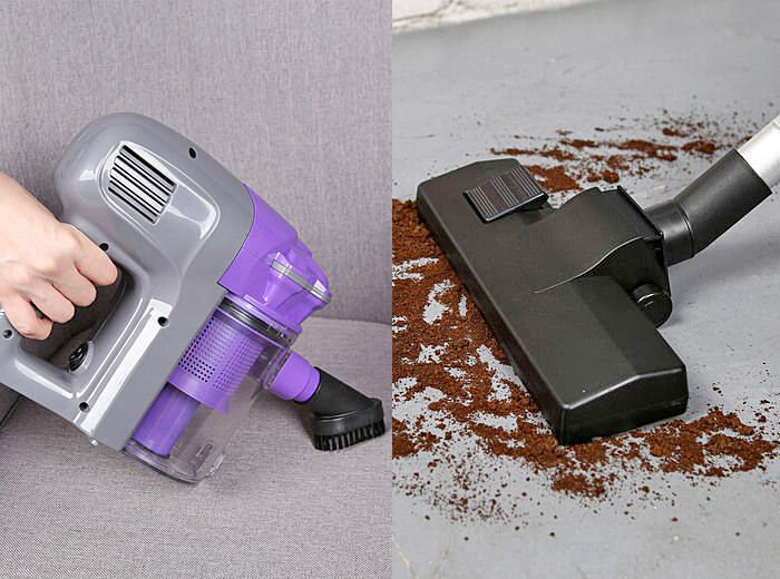 Simply Brands — 600W MultiCyclone Handheld Vacuum Cleaner (blue or purple)