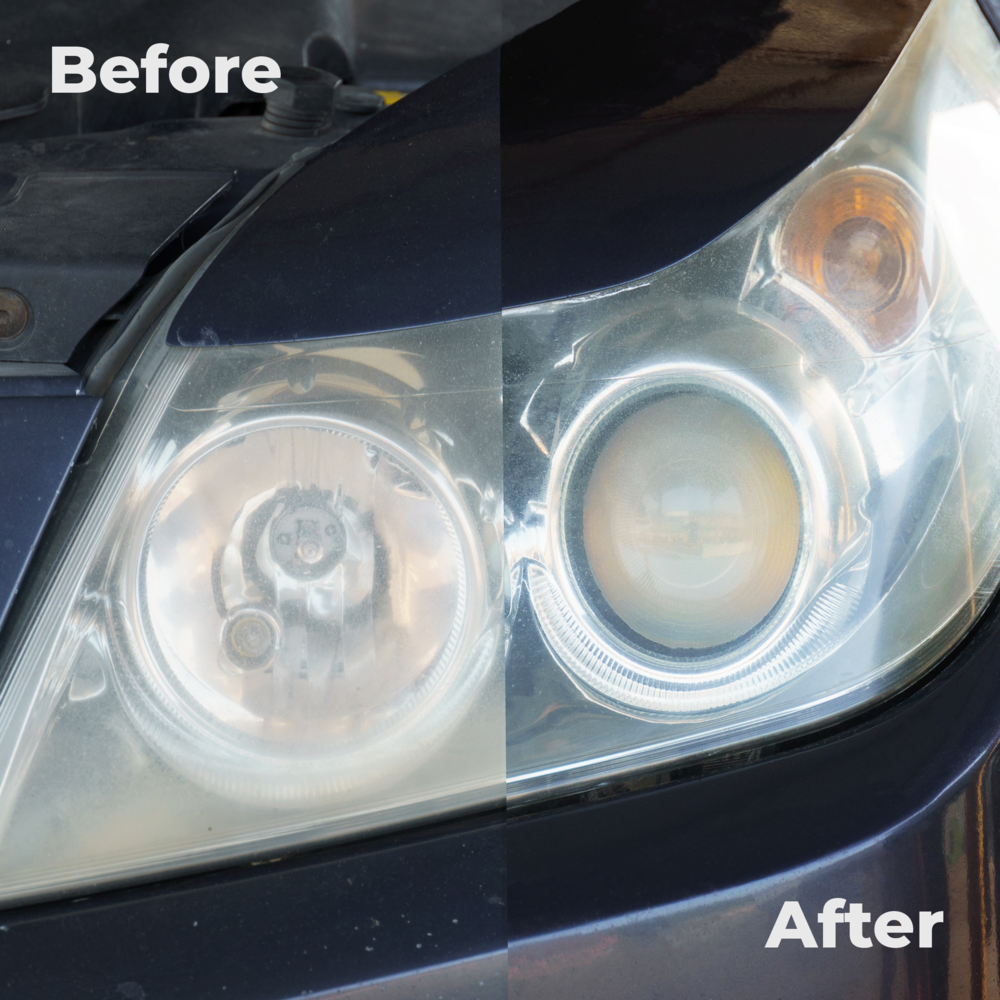 DIY Headlight Restoration and Cleaning Kit - HeadlightRenewDoctor