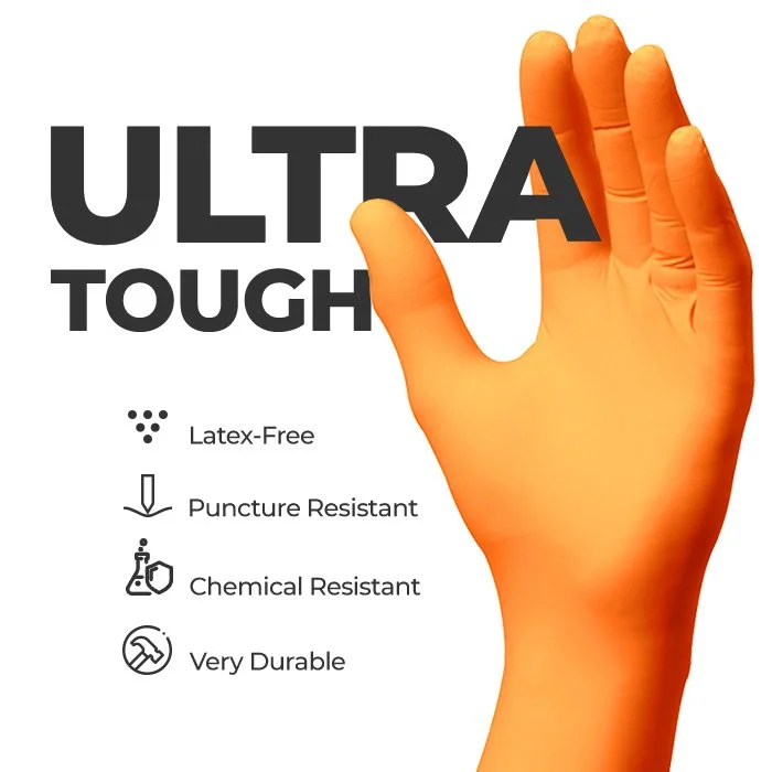 Simply Brands — Ultra Tough HD Nitrile Gloves