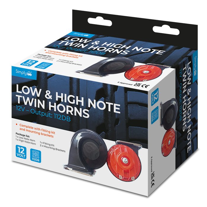 Simply Brands — Compact Twin Air Horn