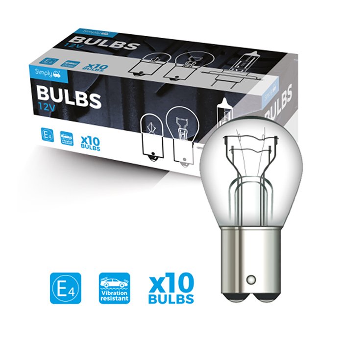 Lights - Bulbs - P21/4W - BAZ15D - 12V 4/21W