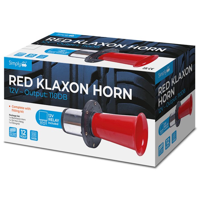 Simply Brands — Red Klaxon Horn