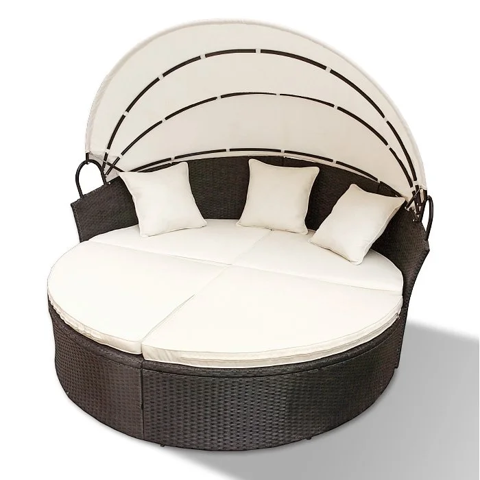 Simply Brands — Round Rattan Perth Day Bed