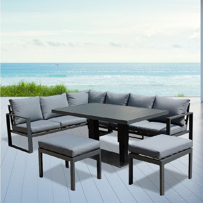 Aluminium garden set deals