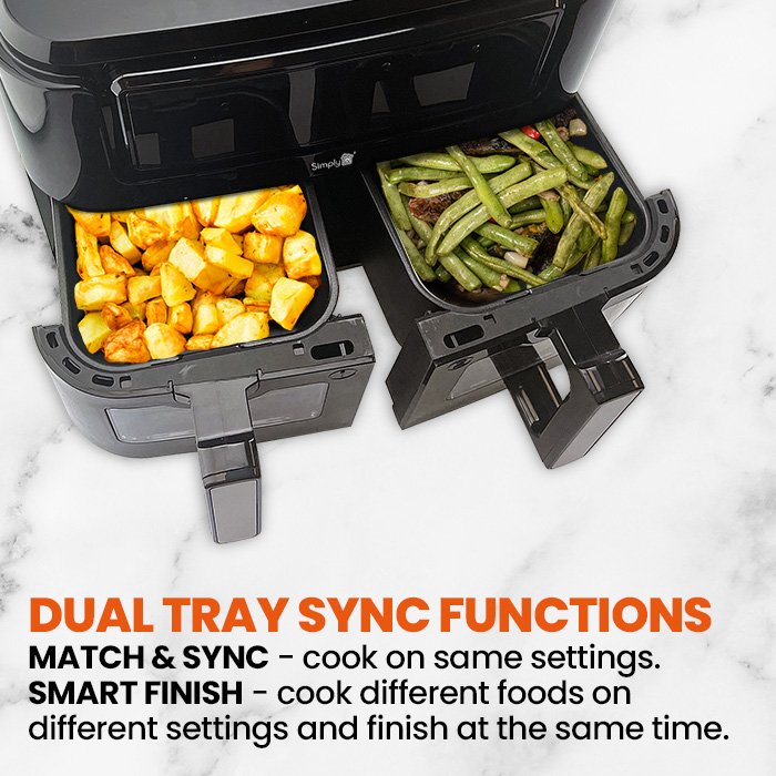 Simply Brands — Dual Basket Air Fryer