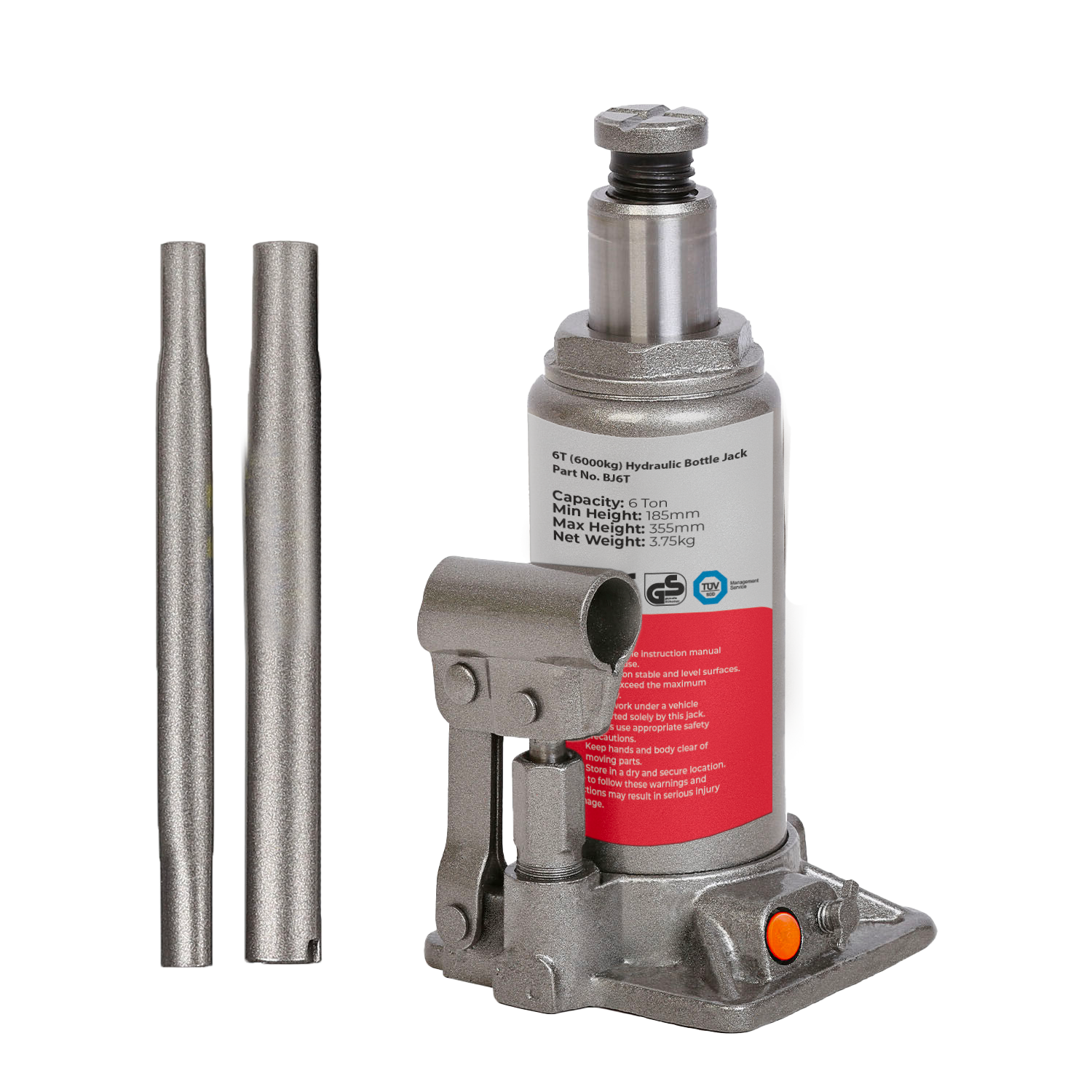 Simply Brands — 4T (4000kg) Hydraulic Bottle Jack