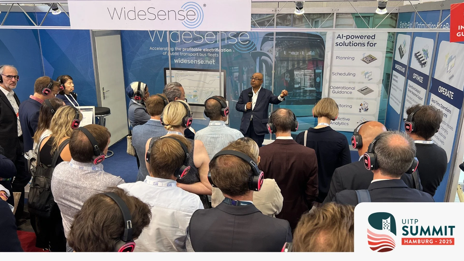 WideSense Booth Expo: UITP 2025
