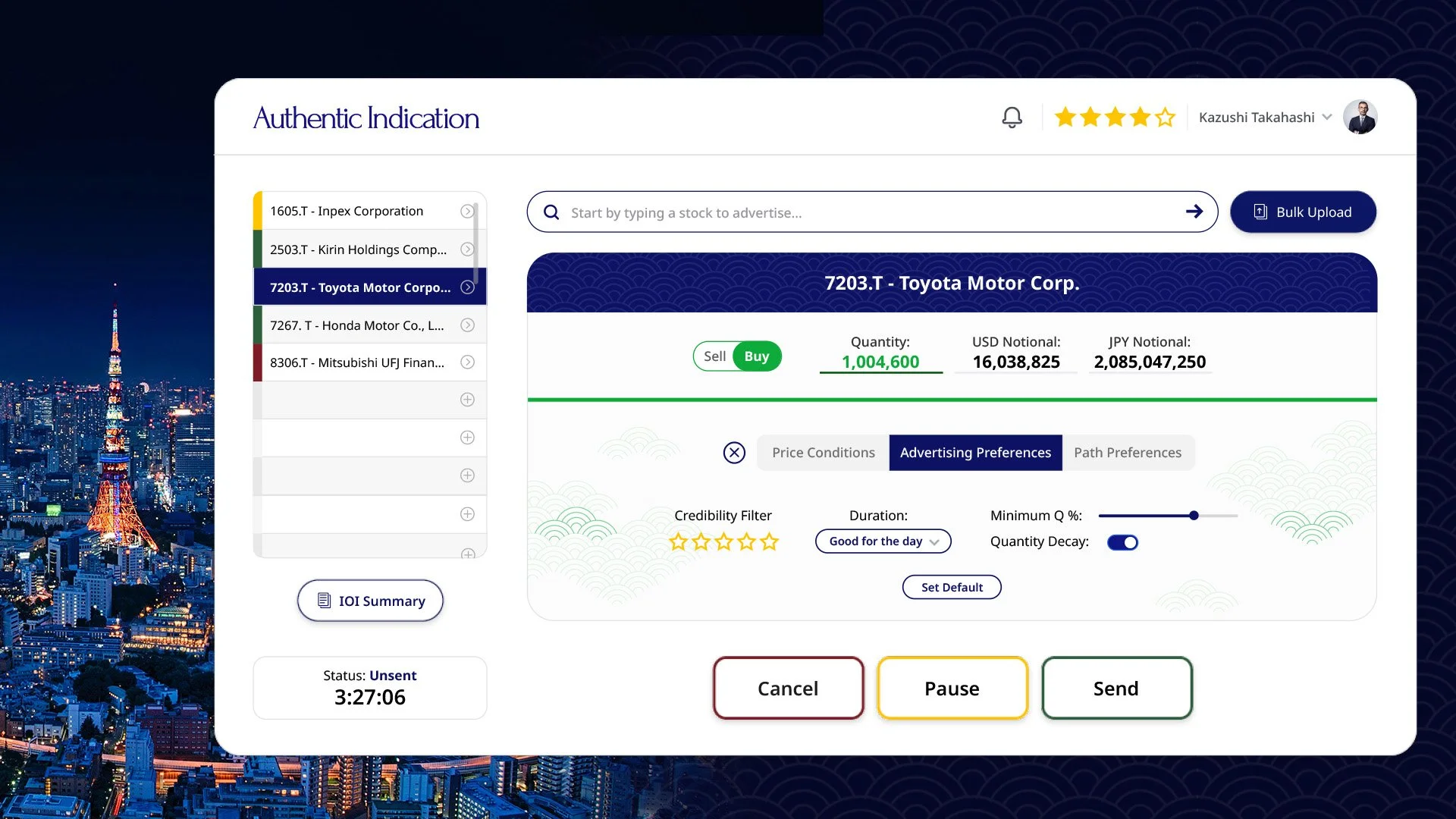Designing a Fintech Platform for Japan's Institutional Equity Market