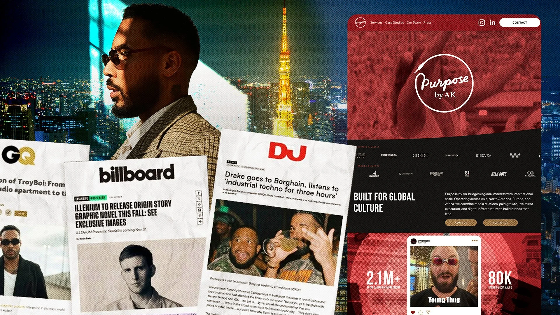 Purpose by AK Website Redesign