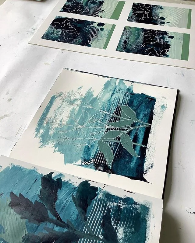 Here we are Day 27/30 in the sketchbook challenge and the prompt was to use only five elements to create a piece of work. It’s always a source of excitement for me when doing limitation exercises. I love deciding which five elements to use, how I can